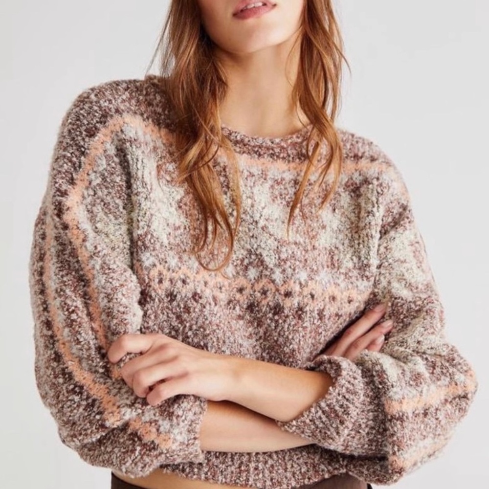 Free People colorful sweater Size XS